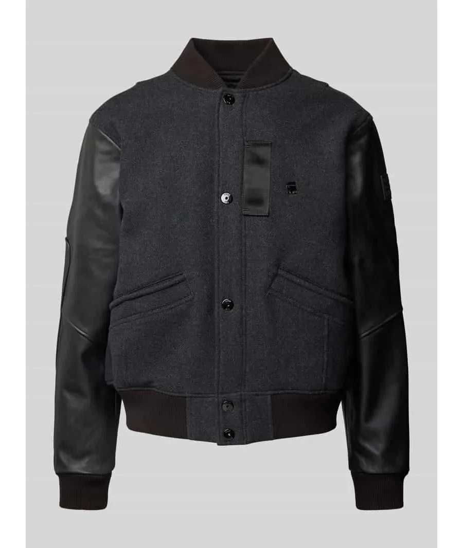 obrazek 1 Kurtka z aplikacją z logo model ‘Varsity’