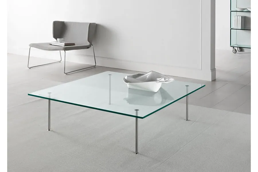 obrazek 1 Kwadratowy stół wykonany ze szkła - Tonelli Design