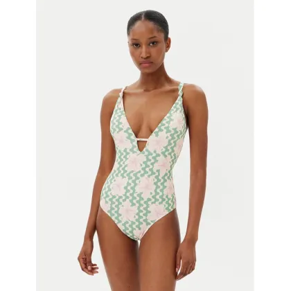 Zdjęcie Roxy Strój kąpielowy Hibiscus Daze ERJX103713 Beżowy