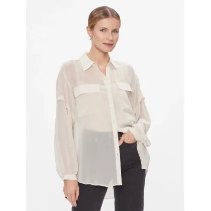 Zdjęcie DKNY Koszula P3KMGV44 Beżowy Relaxed Fit