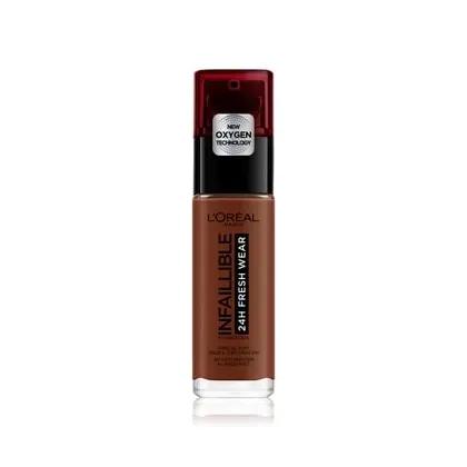 Zdjęcie L'Oréal Paris Infaillible 24H Fresh Wear Podkład w płynie 30 ml Nr. 390 - Ebony