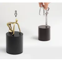 Picture A stylish ruler with a human figurine