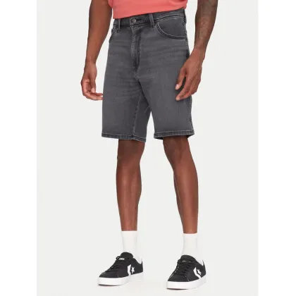 Zdjęcie Wrangler Szorty jeansowe Texas 112364833 Szary Regular Fit