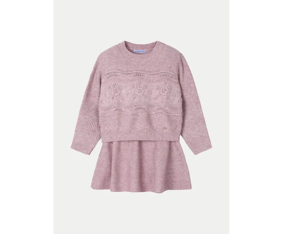 obrazek 1 Mayoral Komplet dziecięcy 4935 Różowy Regular Fit