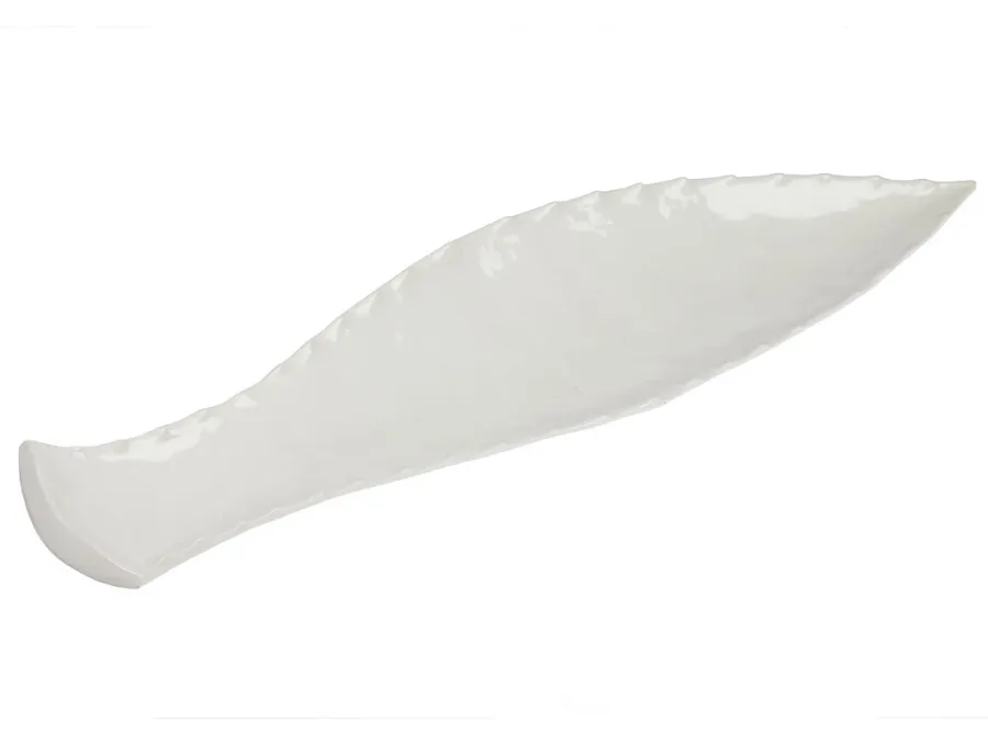 obrazek 1 Ekskluzywny długi półmisek w kształcie liścia