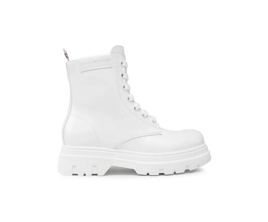 obrazek 1 Tommy Hilfiger Kozaki T4A5-33039-1453 M Biały
