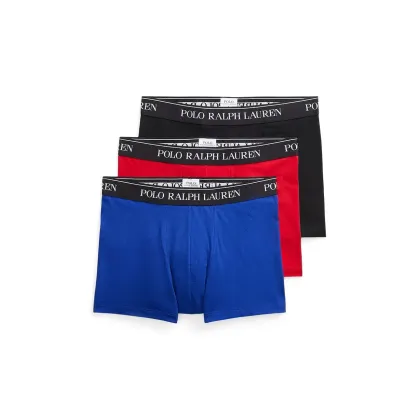 Zdjęcie Polo Ralph Lauren bokserki 3-pack męskie kolor czerwony 714830299