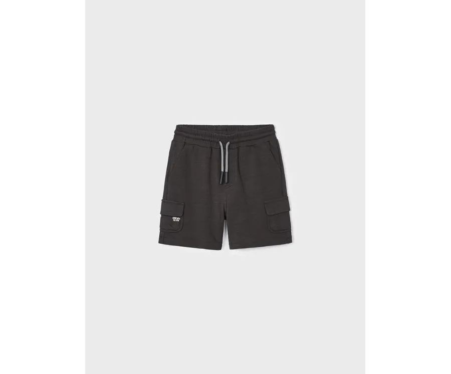 obrazek 1 Mayoral Szorty materiałowe 3222 Czarny Regular Fit