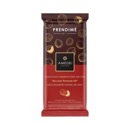 Picture Prendime Amedei dark chocolate with nuts, cocoa 32%, 150g