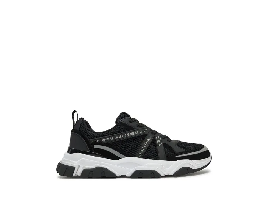 obrazek 1 Just Cavalli Sneakersy 78QA3SH5 ZSC48 Czarny
