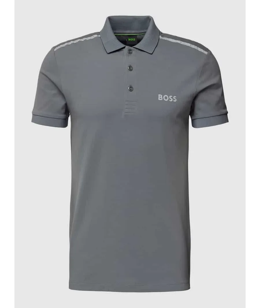 obrazek 1 Koszulka polo z nadrukiem z logo model ‘Paule Mirror’