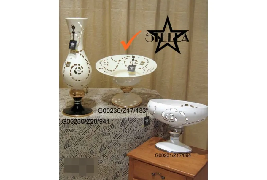 obrazek 1 Elegancka ceramiczna ozdoba do salonu