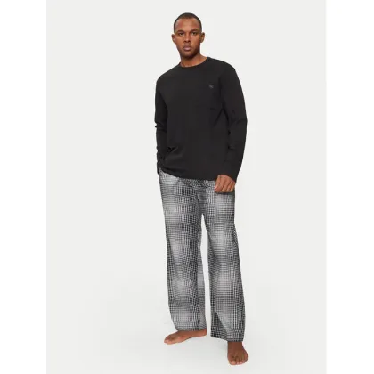 Zdjęcie Calvin Klein Underwear Spodnie piżamowe 000NM2842E Szary Relaxed Fit