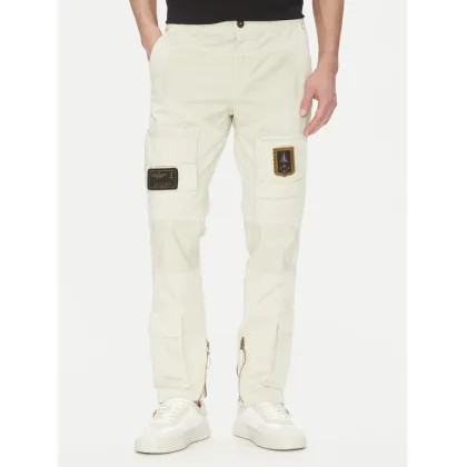 Zdjęcie Aeronautica Militare Spodnie materiałowe 251PA1387CT1493 Beżowy Regular Fit