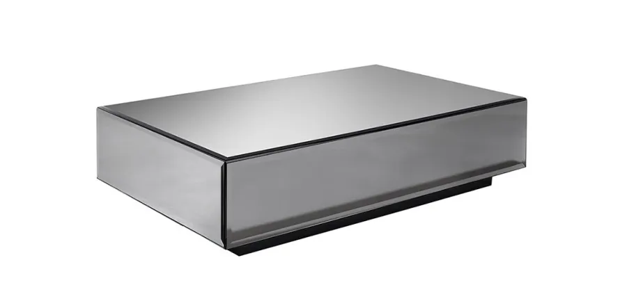 obrazek 1 Szklany stolik kawowy GHOST w minimalistycznym stylu - Collecion Alexandra