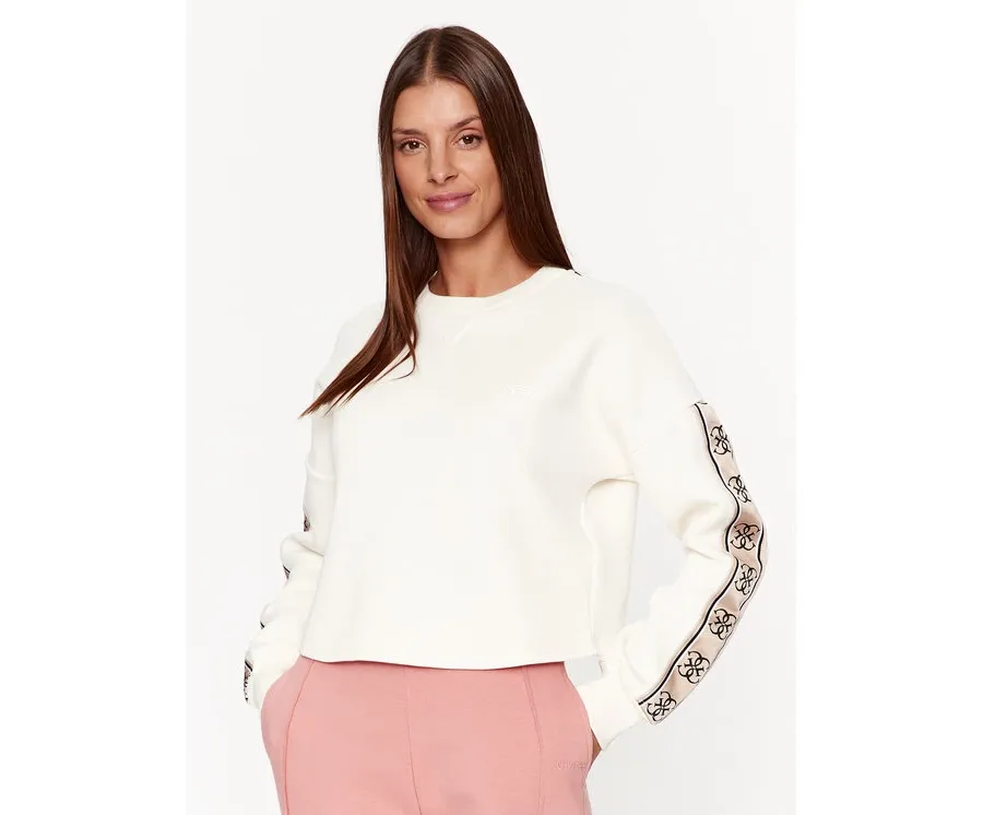 obrazek 1 Guess Bluza V3BQ16 KB3P2 Écru Regular Fit