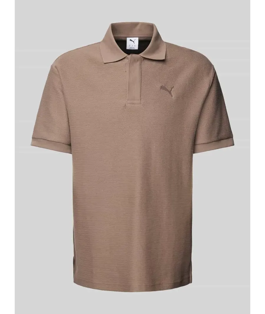 obrazek 1 Koszulka polo o kroju relaxed fit z wyhaftowanym logo