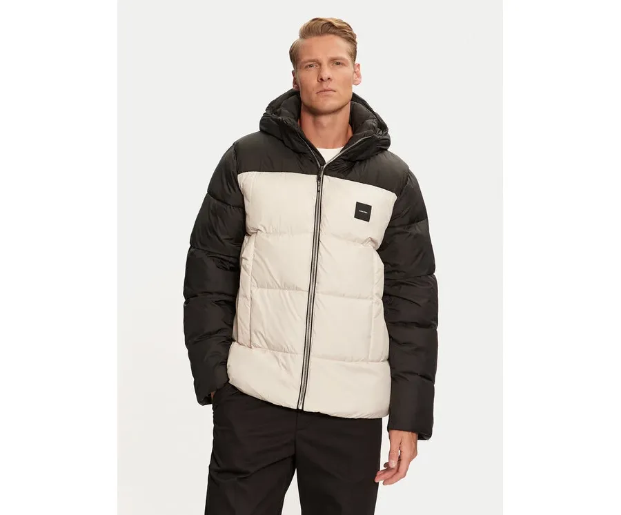 obrazek 1 Calvin Klein Kurtka puchowa K10K114384 Beżowy Regular Fit