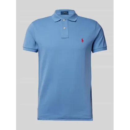 Zdjęcie Koszulka polo o kroju custom fit z czystej bawełny