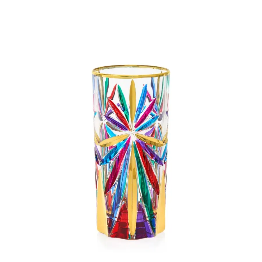obrazek 1 Kolorowy  komplet 6 szklanek do degustacji napojów (360 ml)
