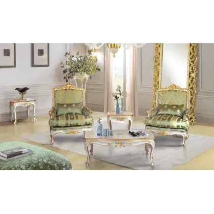 Zdjęcie Prestiżowy włoski stolik kawowy w stylu antycznym – Morello Gianpaolo