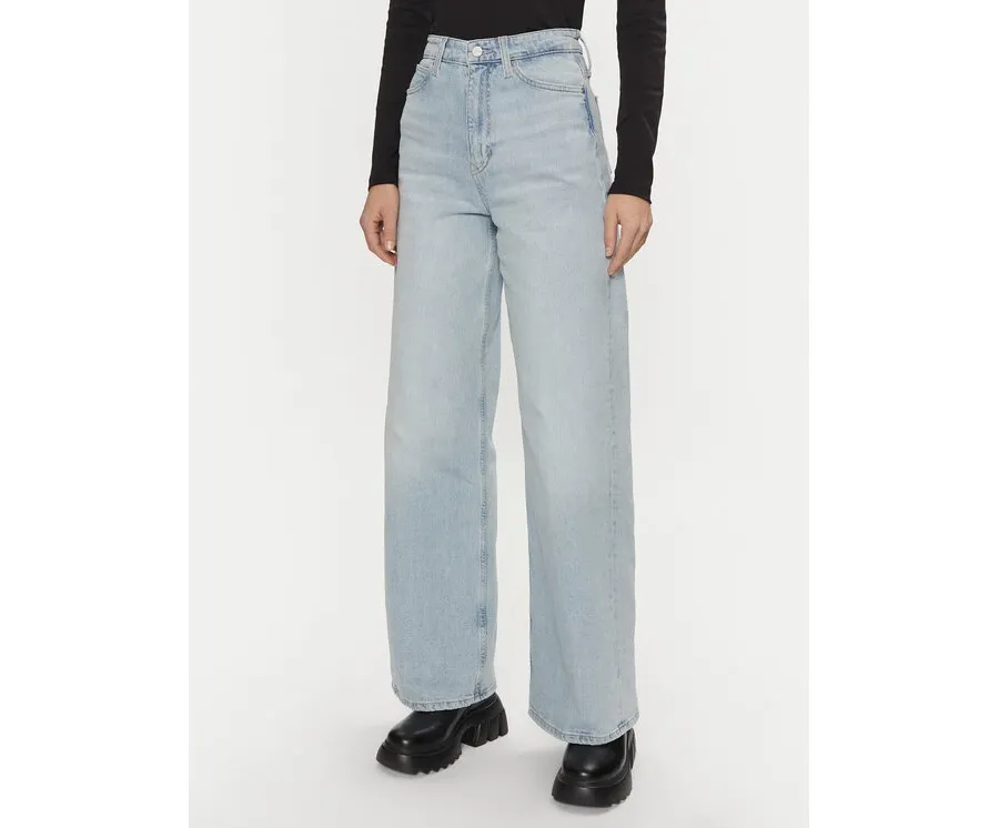 obrazek 1 Calvin Klein Jeansy K20K208023 Niebieski Wide Leg