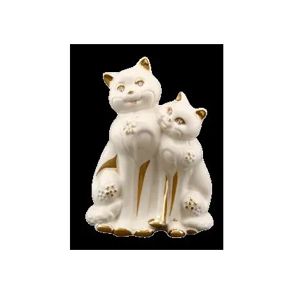 Zdjęcie Dwa przepiękne koty ceramiczne