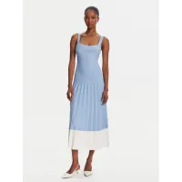 Zdjęcie STAUD Sukienka dzianinowa Ellison R25R2199VN Błękitny Regular Fit