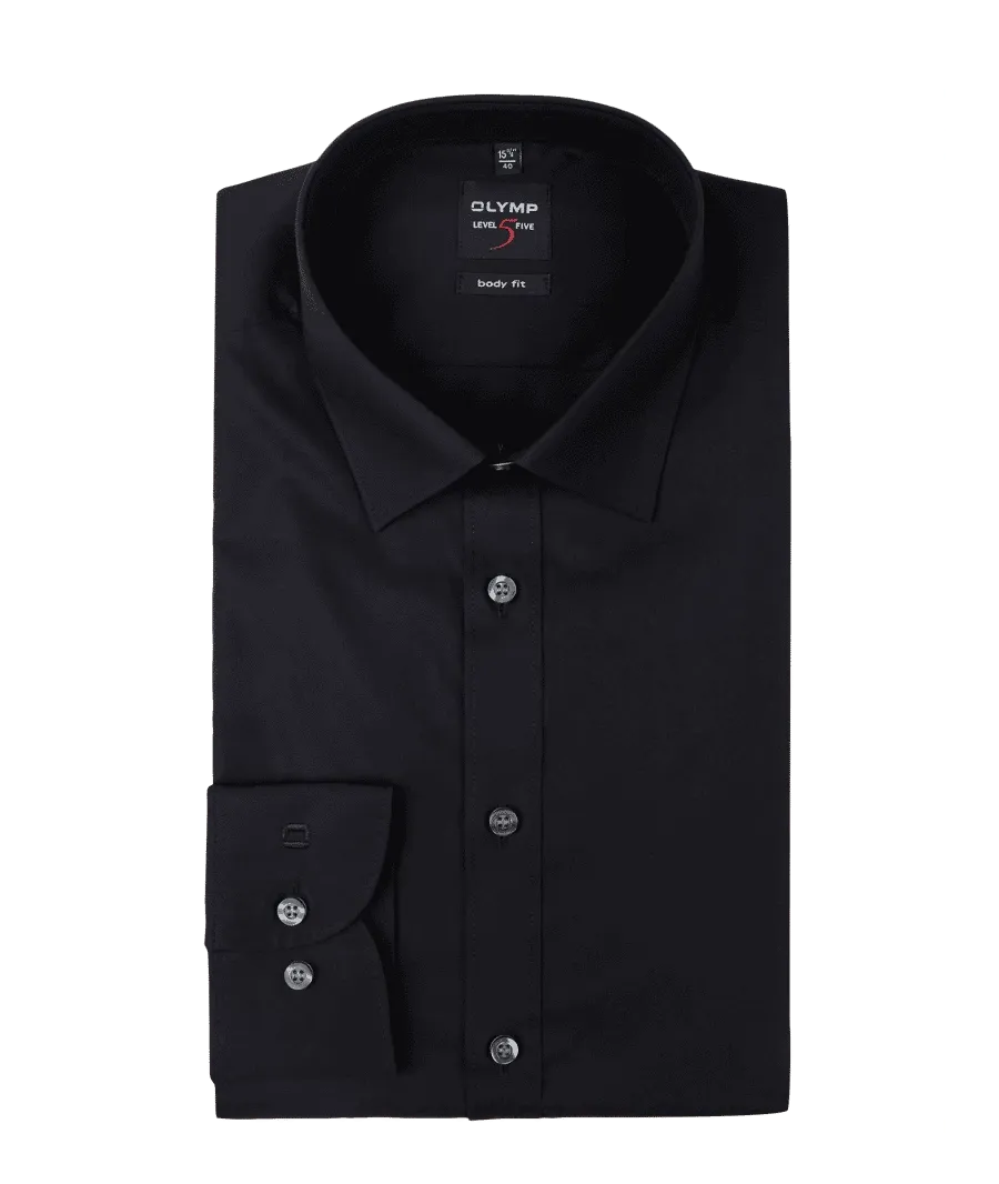 obrazek 1 Koszula biznesowa o kroju slim fit z popeliny z bardzo długim rękawem