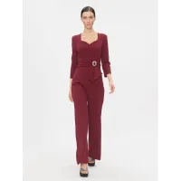Zdjęcie Rinascimento Kombinezon CFC0116137003 Bordowy Regular Fit