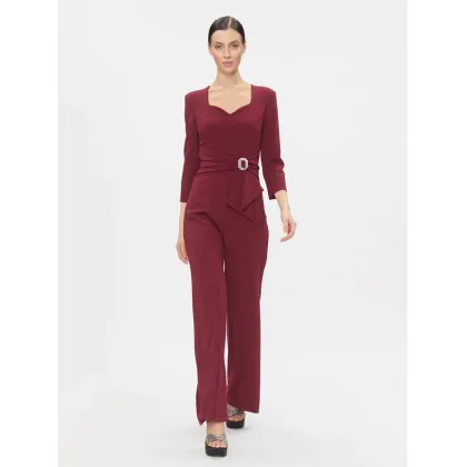 Zdjęcie Rinascimento Kombinezon CFC0116137003 Bordowy Regular Fit