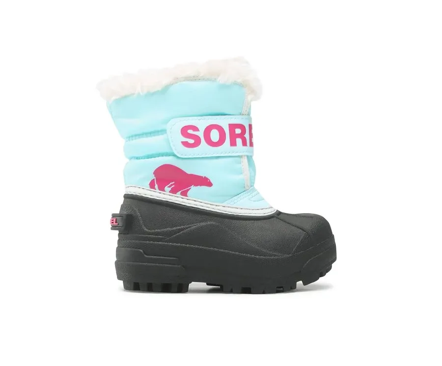 obrazek 1 Sorel Śniegowce Childrens Snow Commander NC1960-428 Błękitny
