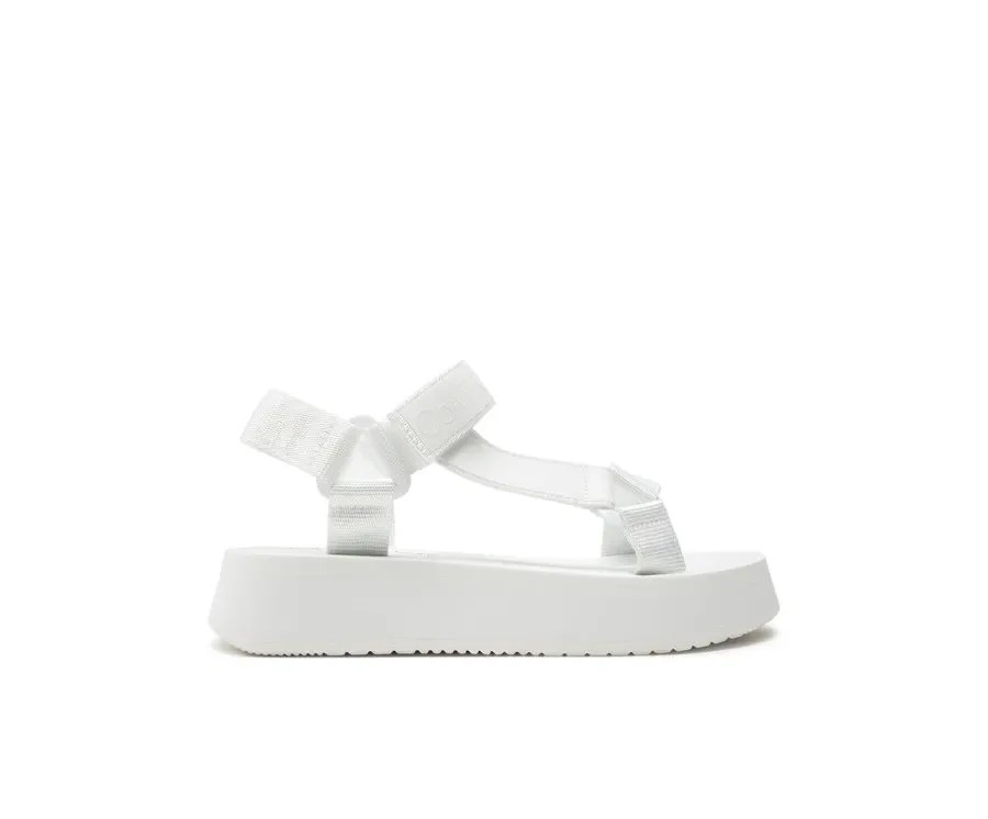 obrazek 1 Calvin Klein Jeans Sandały Sandal Velcro Webbing Dc YW0YW01353 Biały