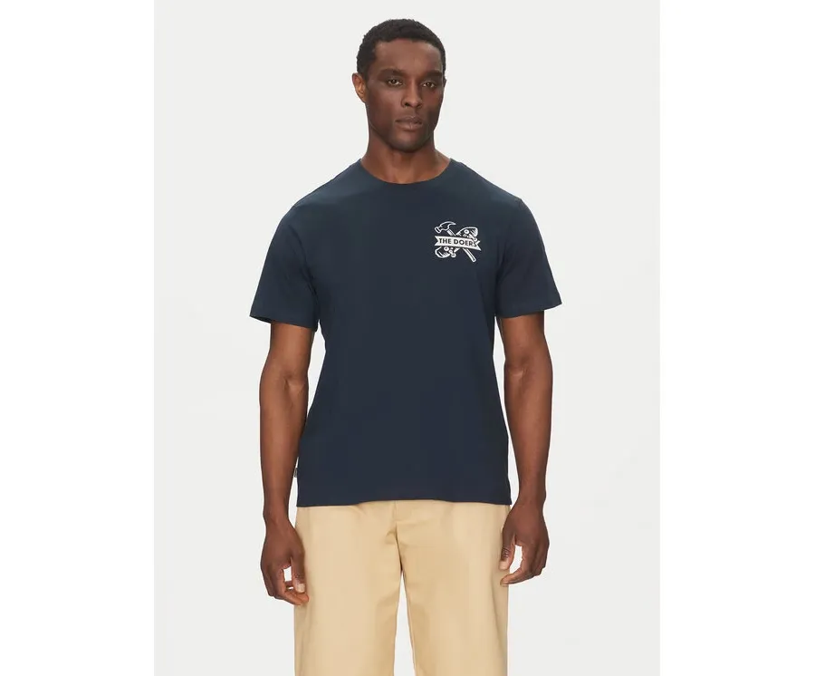 obrazek 1 Element T-Shirt ELYZT00522 Granatowy Regular Fit