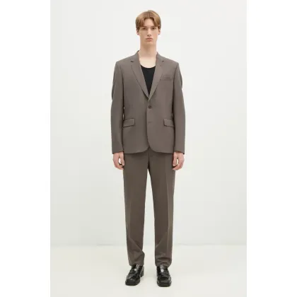 Zdjęcie Paul Smith garnitur wełniany kolor brązowy gładka M1R-1457-M00001