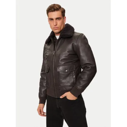Zdjęcie Milestone Kurtka skórzana Fabio 431073 21075 Brązowy Regular Fit