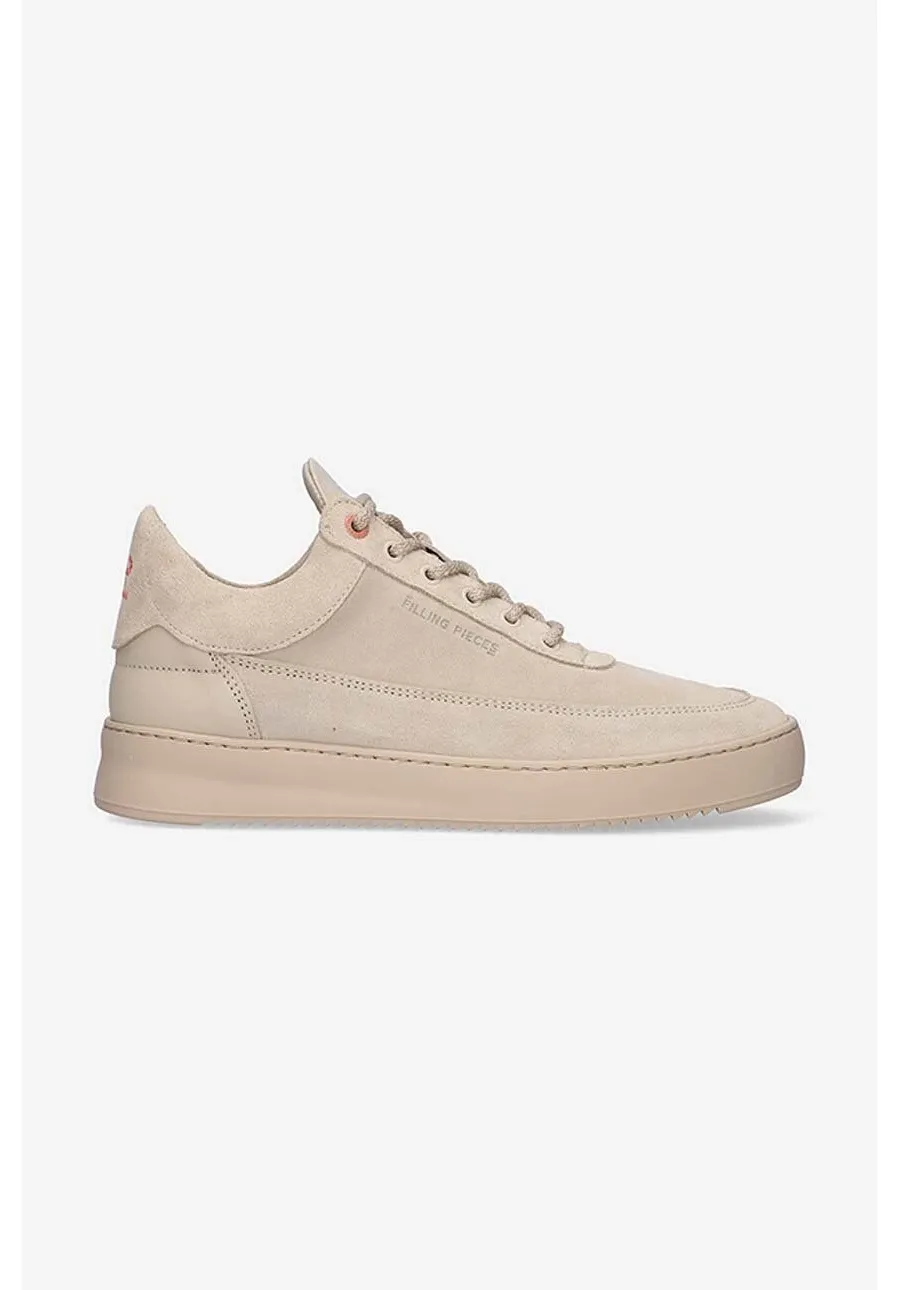 obrazek 1 Filling Pieces sneakersy skórzane Low Eva Suede kolor brązowy 51322791919