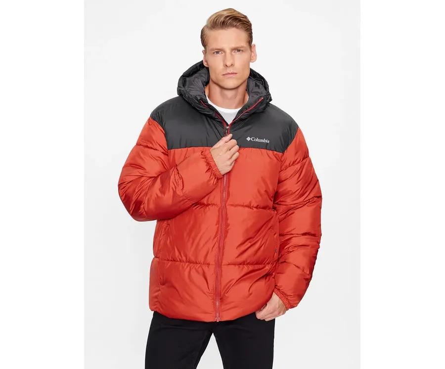 obrazek 1 Columbia Kurtka zimowa Puffect™ Hooded Jacket 200841 Pomarańczowy Regular Fit