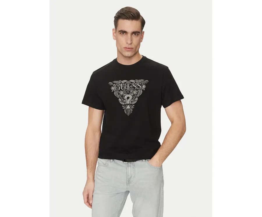 obrazek 1 Guess T-Shirt M5GI16 K8FQ4 Czarny Regular Fit