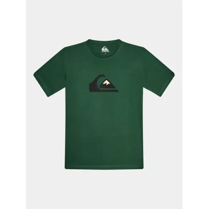 Zdjęcie Quiksilver T-Shirt Complogo Tees EQBZT04369 Zielony Regular Fit