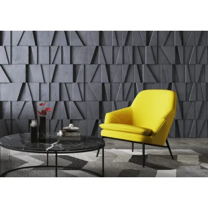 Zdjęcie 120x60 cm VT - PB09 (B8 antracyt) MOZAIKA - panel dekor 3D beton architektoniczny