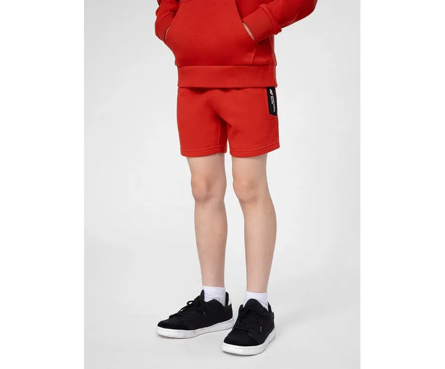 obrazek 1 4F Szorty sportowe 4FJSS23TSHOM049 Czerwony Regular Fit
