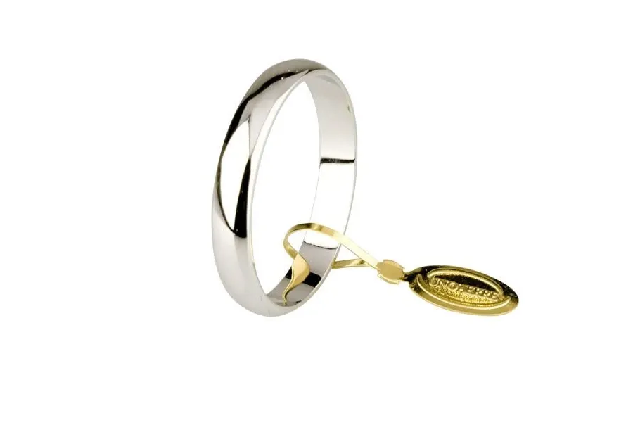 obrazek 1 Stylowa klasyczna obrączka włoskiego producenta 3,4 mm
