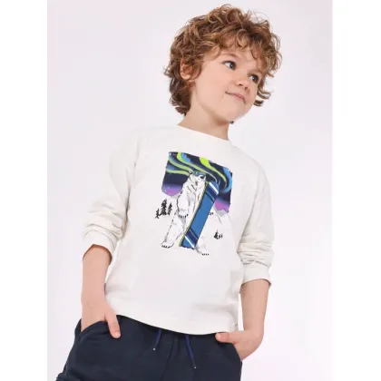 Zdjęcie Mayoral Bluzka 4.038 Écru Regular Fit