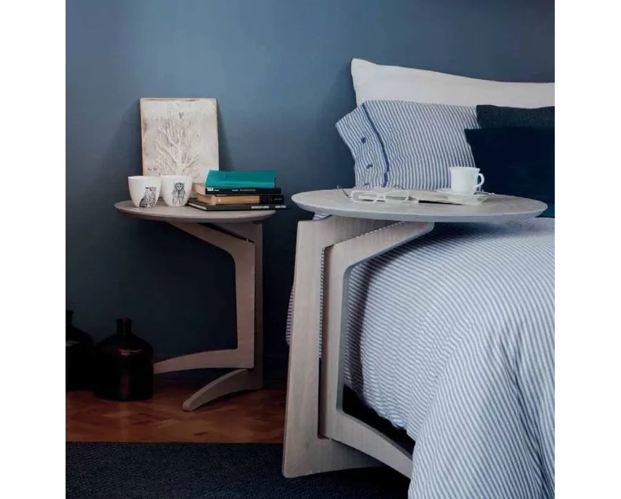 obrazek 1 Stylowy składany stolik kawowy Foldme h 51 cm - Ø 43 cm