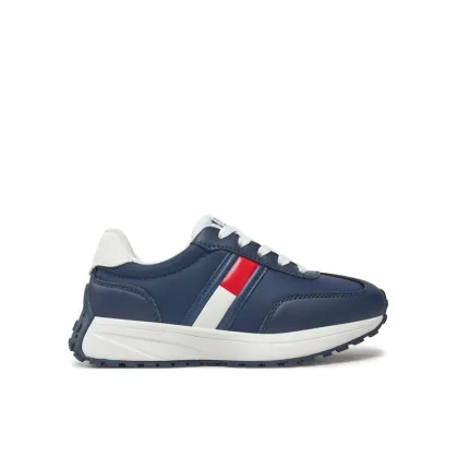 Zdjęcie Tommy Hilfiger Sneakersy Flag Low Cut Lace-Up Sneaker T3X9-33877-1695 M Granatowy
