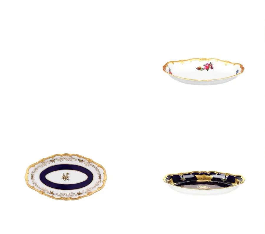 obrazek 2 Granatowa misa z porcelany
