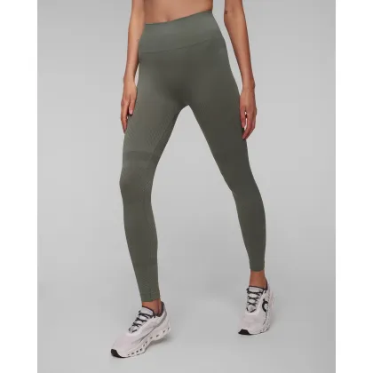 Zdjęcie Jasnoniebieskie Bezszwowe Leginsy Damskie Z Wysokim Stanem Casall Essential Block Seamless High Waist Tights