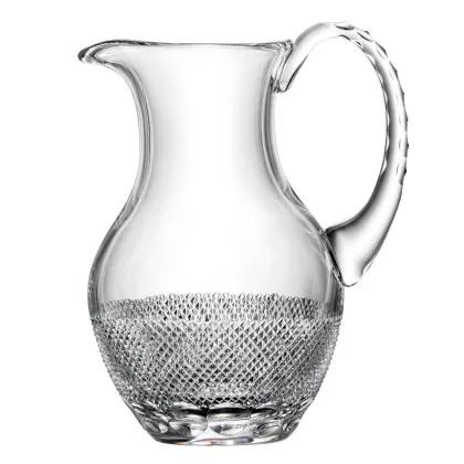 Zdjęcie Kryształowy, niemiecki dzbanek do napojów - Arnstadt Kristall
