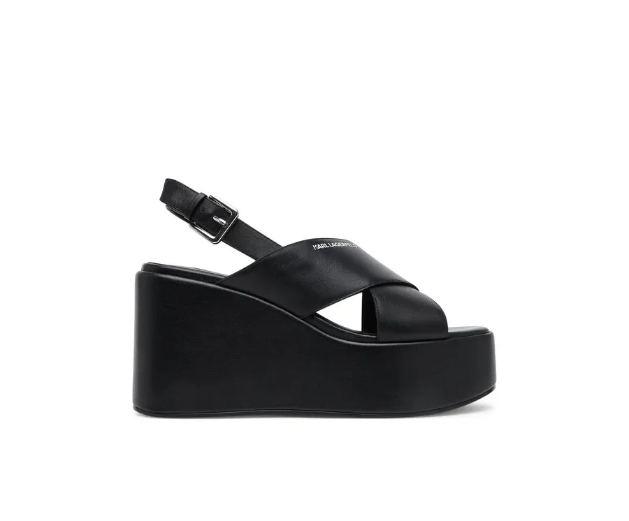 obrazek 1 KARL LAGERFELD Sandały KL33325 Czarny